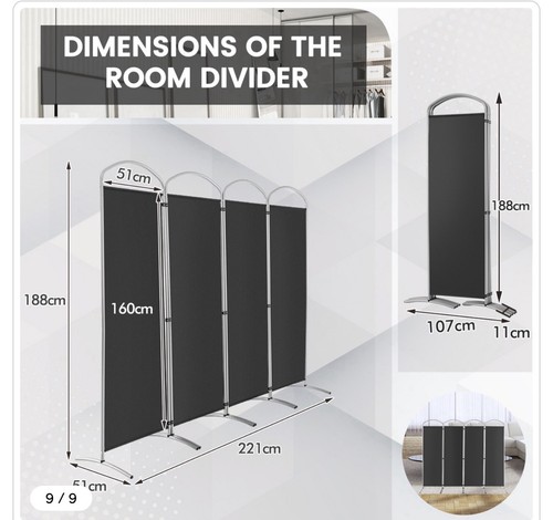 Costway panel grey - panel,