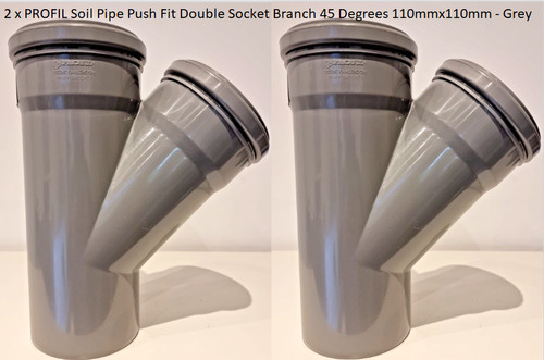 Profil soil pipe push fit - 2,