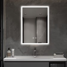 Frameless LED Mirror –