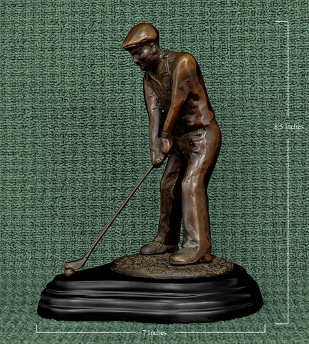 Vintage bronze sculpture - vintage, of
