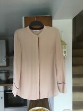 womens Jasper Conran pale pink viscose blouse size 16