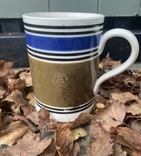 Antique Pint E.R 71  Edwardian Mochaware  pint mug excellent condition