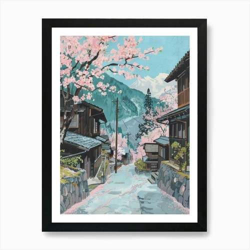 Nozawa onsen japan retro - nozawa,