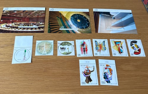 United nations stamps 70th - united,