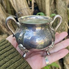 Small Silver Cauldron Antique