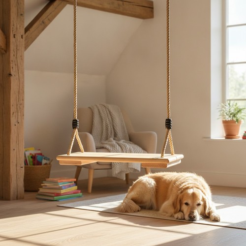 Wooden swing seat adults - wooden,