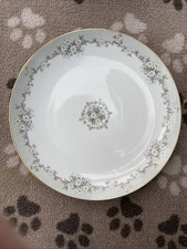 Franconia 5741 Selb Bavaria Porcelain Serving Plate 9 3/4” Gold Trim