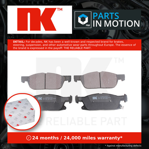 Brake pads set - pads, ford