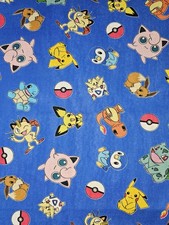 Pokemon Cotton Fabric Nintendo