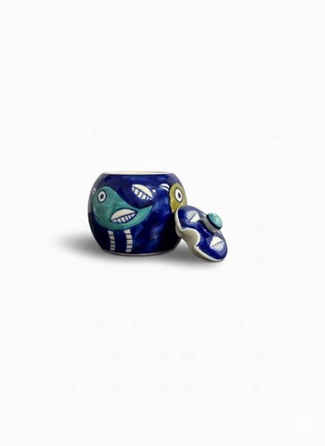 Hand painted ceramic bird - hand-painted,