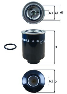 Mahle 135d fuel - 135d,