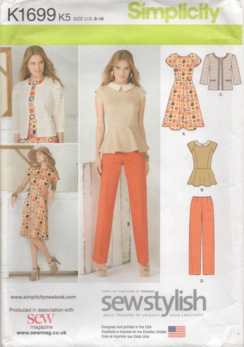 Simplicity sewing pattern 1699 - simplicity,