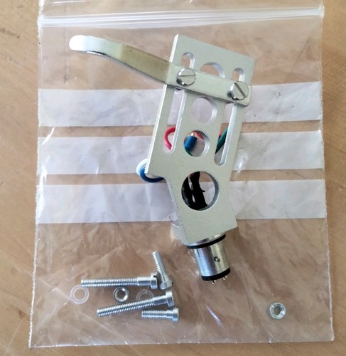 Straight tonearm silver angled - straight,