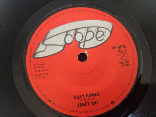 Janet kay silly games vinyl - janet,