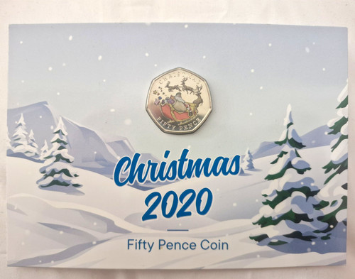 2020 gibraltar christmas 50p - 2020,