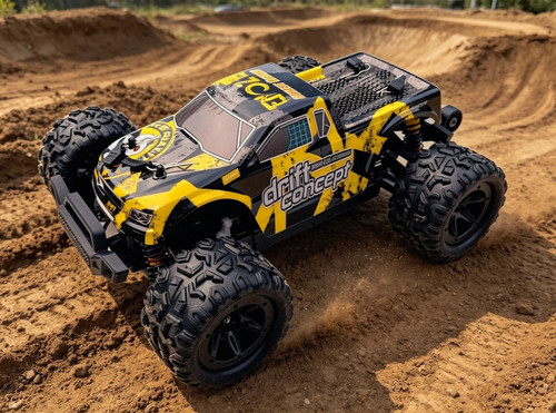 4wd brushless rc - 1:18,