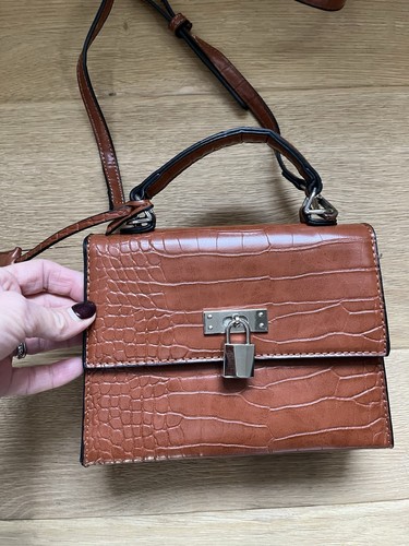 Ladies brown crossbody bag - crossbody,