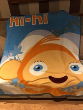 Kids Colourful Waybuloo Character Fleece Blanket Bnwot