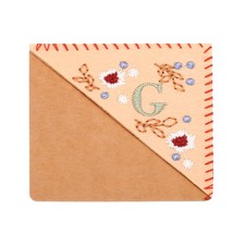 Embroidered Corner Bookmark