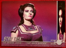 STAR TREK TOS - Card #213 - THAT WHICH SURVIVES - A BLOOMIN' CUCKOO CLOCK - 1999