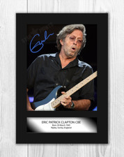 Eric Clapton 1 A4 reproduction
