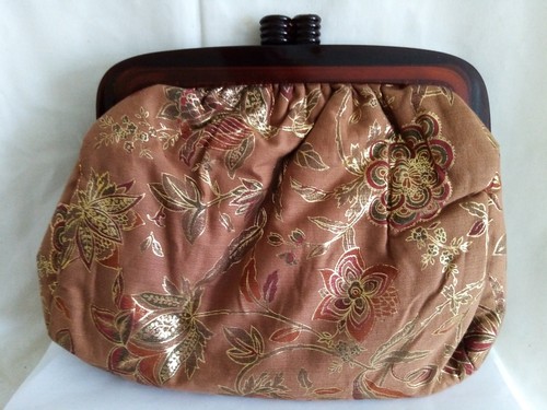 Bag beige clutch purse - bag,