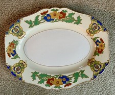 JOHN MADDOCK & SONS England Platter Cairo Pattern 16 1/2” Antique 20’s