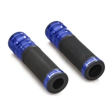 CNC Racing blue aluminum grips