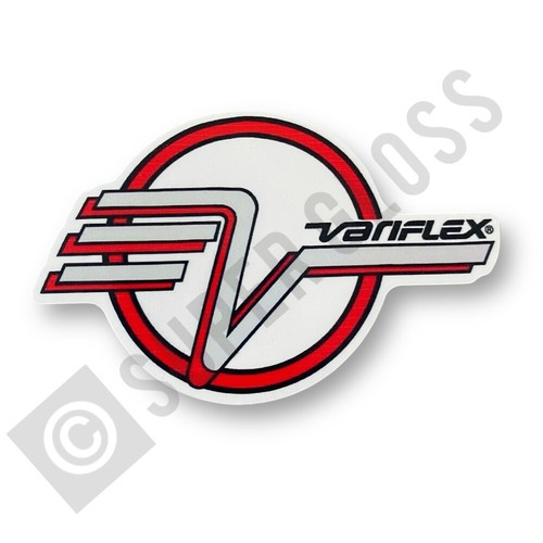 Variflex logo red skateboard - variflex,