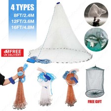 Hand Throw Fishing Cast Net
