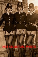 Photo 6x4" Britsh Police Women