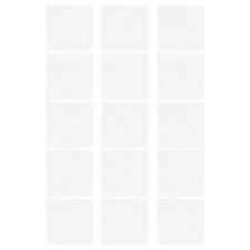  25 Pcs Plastic Mesh Canvas