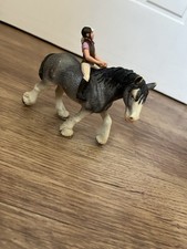 Schleich Clydesdale Grey Mare