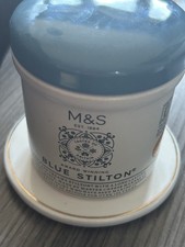 CERAMIC MARKS AND SPENCER BLUE STILTON CHEESE POT