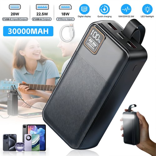 30000mah bank power pd22 - 30000mah, pd22.5w