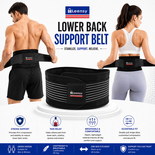 Back support belt lower - back,