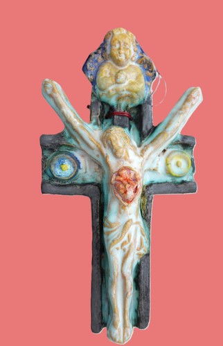 Wall cross tau jesus - ,