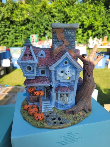 Partylite ceramic ghostly - ceramic,