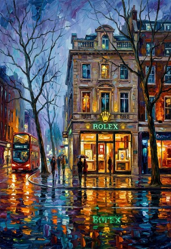 Rolex bond street london wall - rolex,