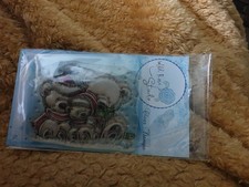 Cardmaking Wild Rose Studio Polar Bear Stamp.