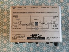 Roland Edirol UA-25 USB MIDI Interface Audio Capture 24bit 96kHz