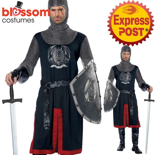Ca890 mens dragon - knight, roman