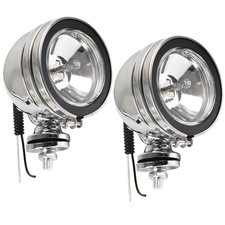 2x 4" Spot Light Fog Chrome