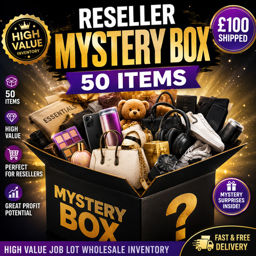 Reseller mystery box items - box, 50