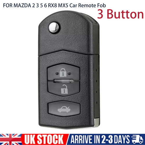 Button flip key fob case - key,