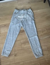 Grey Corteiz Tracksuit Bottoms