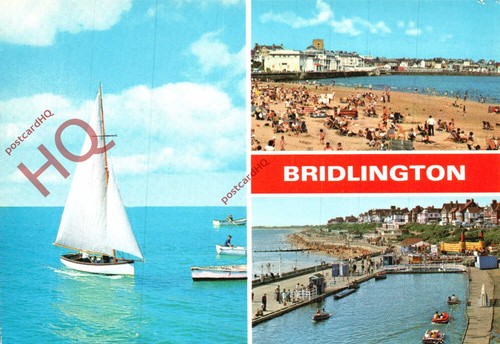 Postcard bridlington - postcard-,