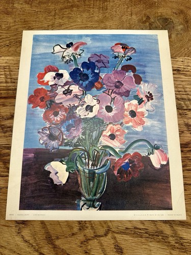 Vintage 1960 raoul dufy - vintage,