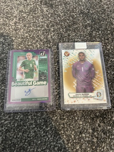 Smallbone auto card and bazunu - card,