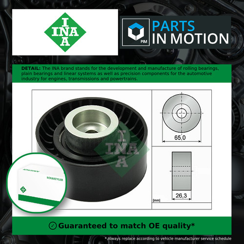 Aux belt idler pulley - belt,